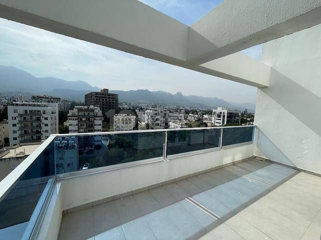 Spacious 2+1 Penthouse For Rent In Girne City Center