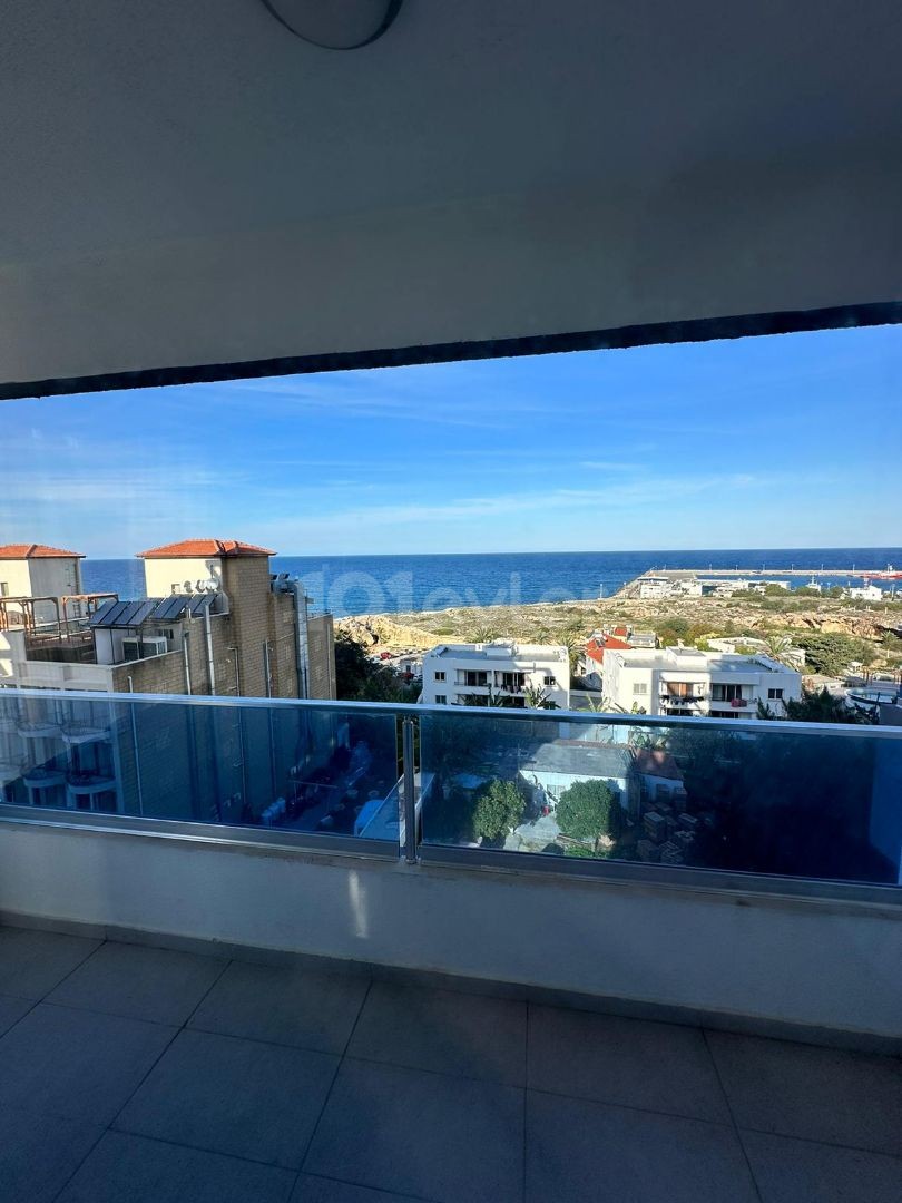 2+1 Fully Furnished Flat For Rent With A Sea View