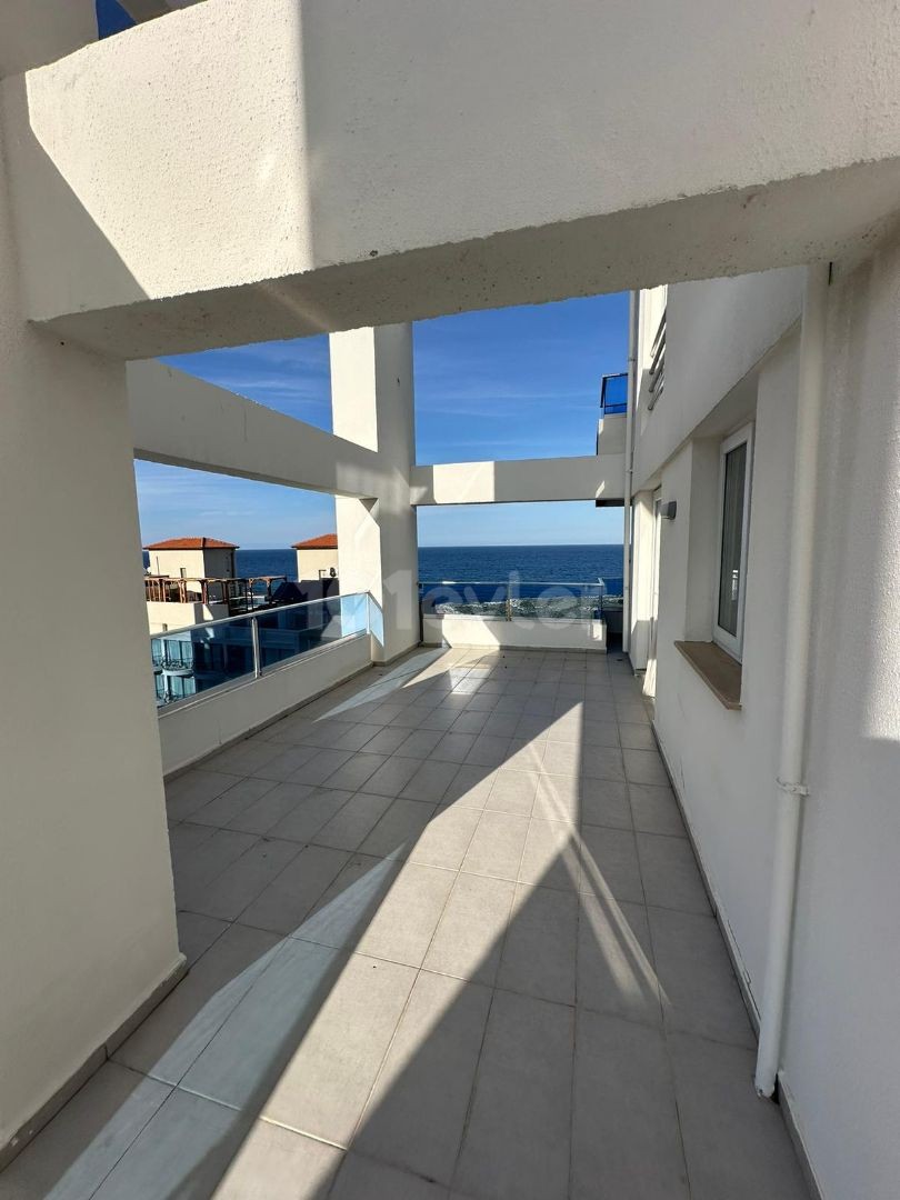 2+1 Fully Furnished Flat For Rent With A Sea View