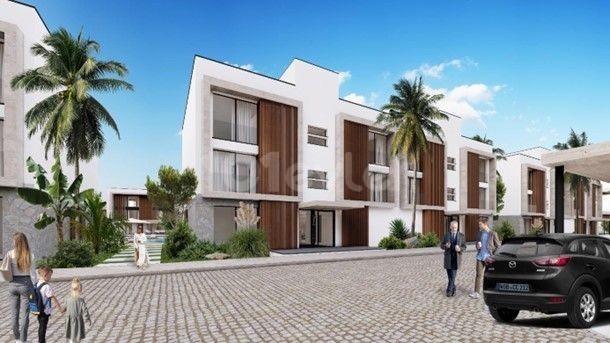 Moderne 2+1-Maisonette-Wohnung zu einem erschwinglichen Preis in Iskele Long Beach zu verkaufen