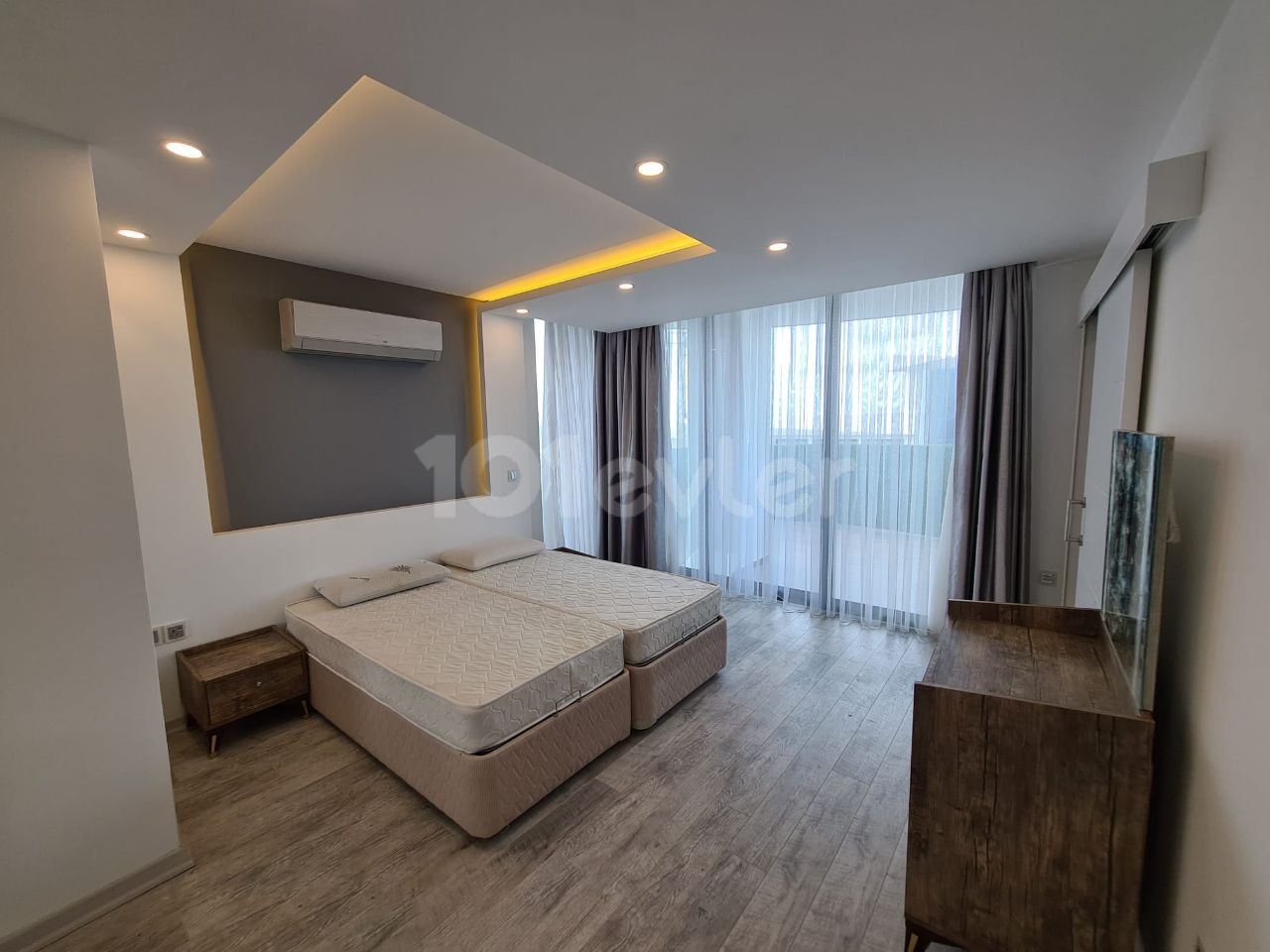 AKACAN ELEGANCE ÇOK GENİŞ DAĞ VE DENİZ MANZARALI 3+1 DAİRE  