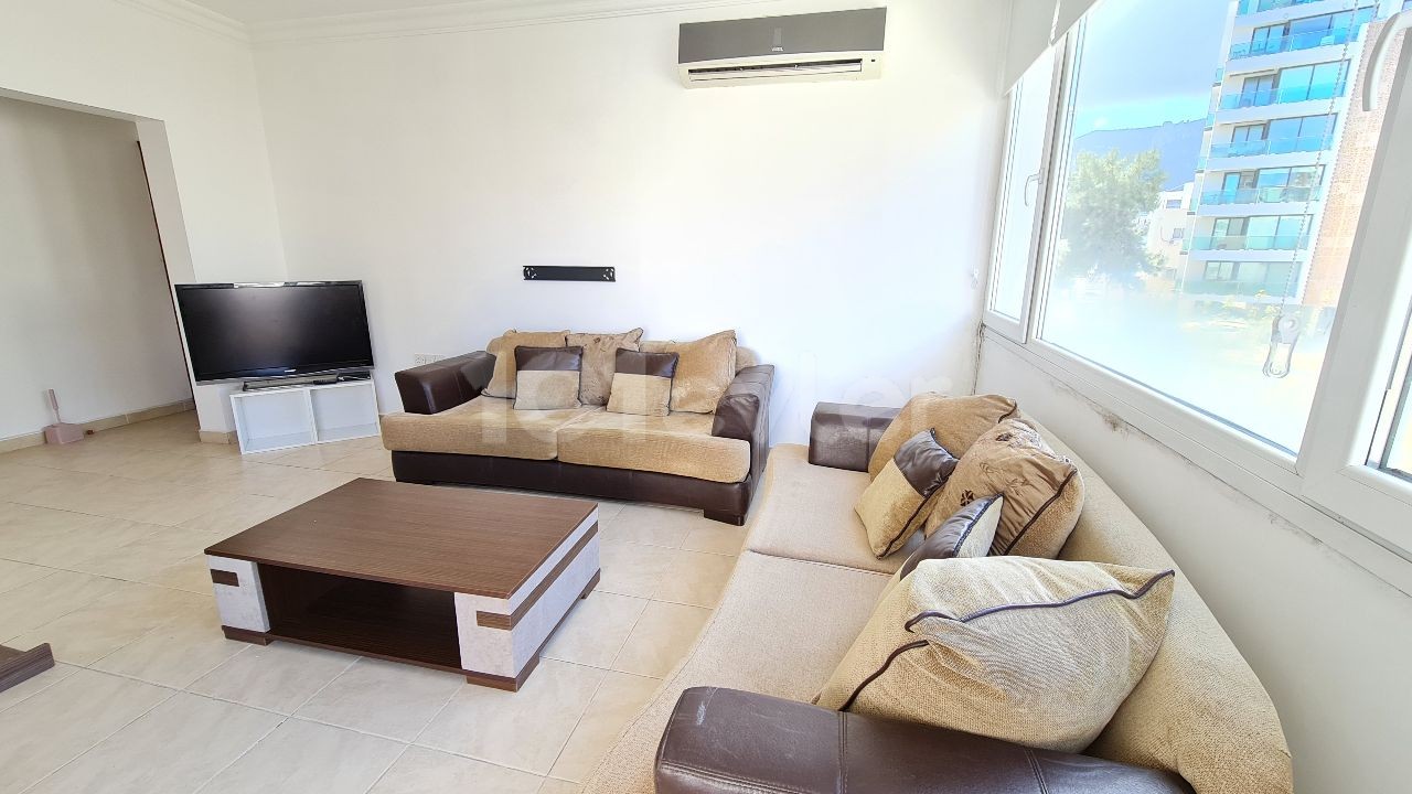 IN THE CENTER OF KYRENIA, 3+1, VERY WIDE FURNISHED 2nd FLOOR FLAT ** 