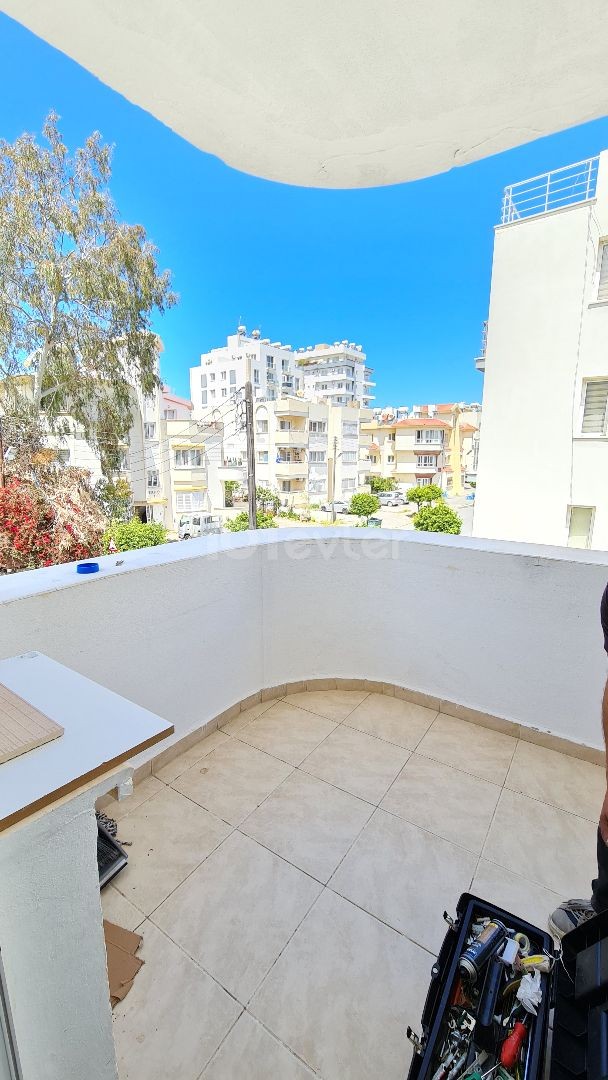 IN THE CENTER OF KYRENIA, 3+1, VERY WIDE FURNISHED 2nd FLOOR FLAT ** 