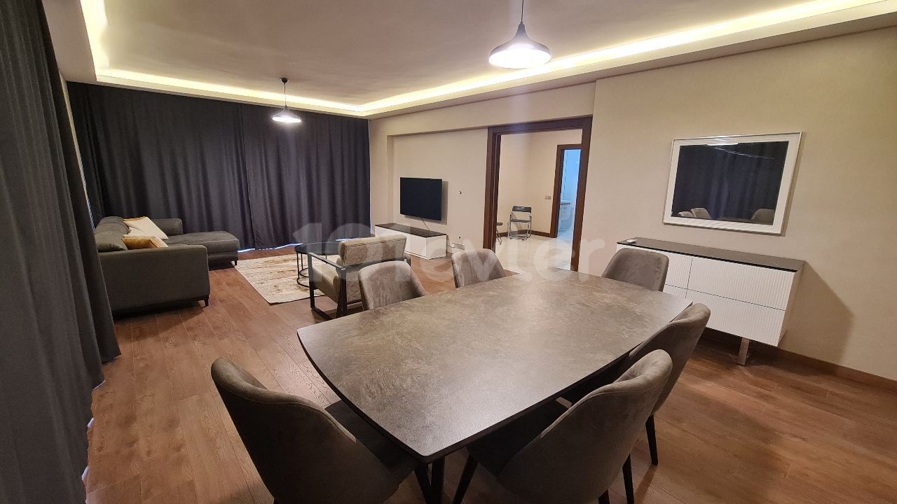 3+1 FULL LUXURY FULLY FURNISHED APARTMENT WITH UNIQUE SEA VIEW