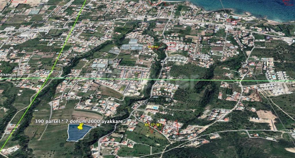 Residential Zoned Plot For Sale in Alsancak, Kyrenia