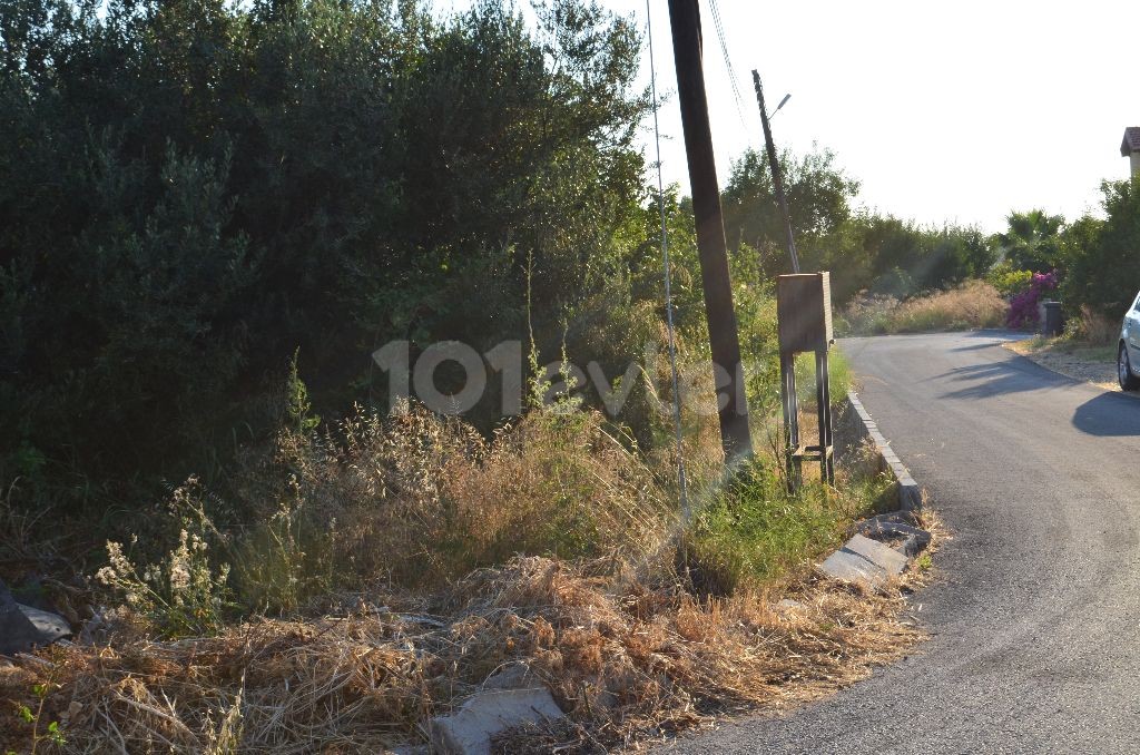 Residential Zoned Plot For Sale in Alsancak, Kyrenia