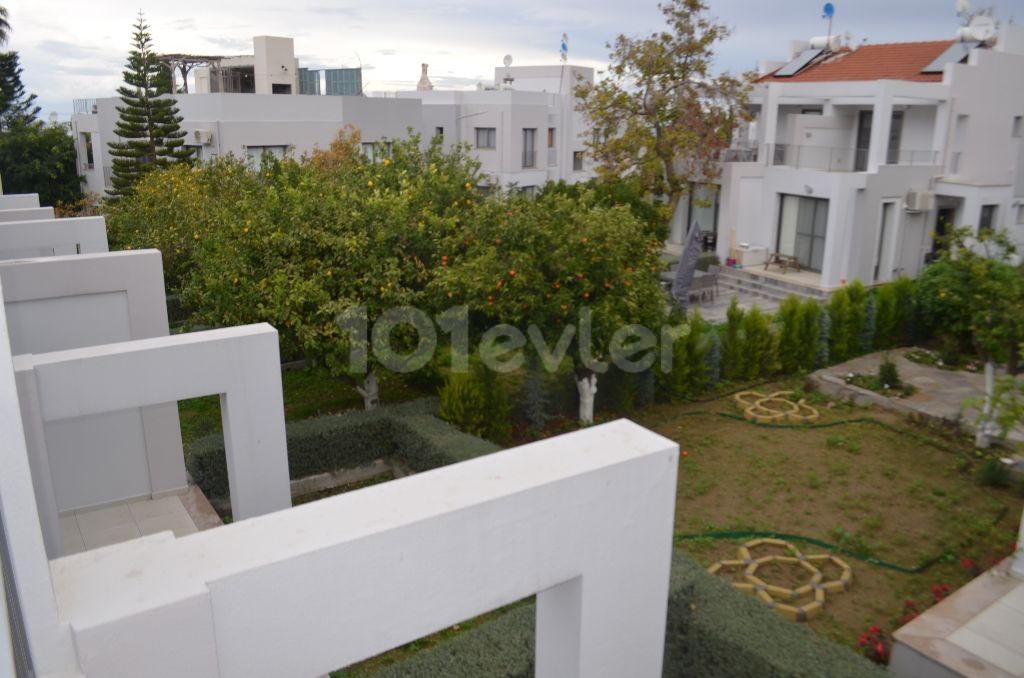 2+1 Duplex Villa for Rent in Milos Park Complex in Alsancak