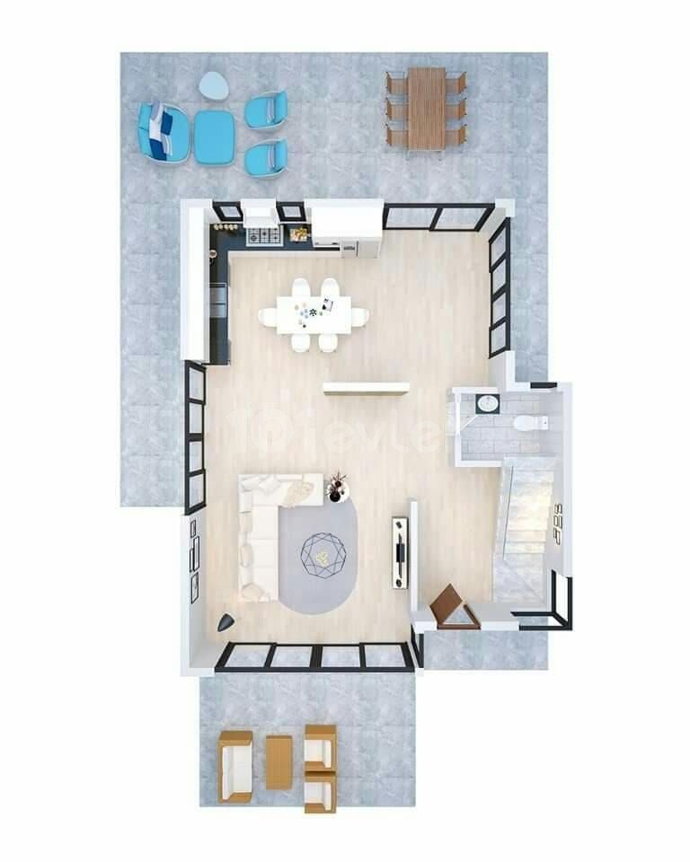 4+1 Exklusive Designvilla Zum Verkauf In Kyrenia Alsancak ** 