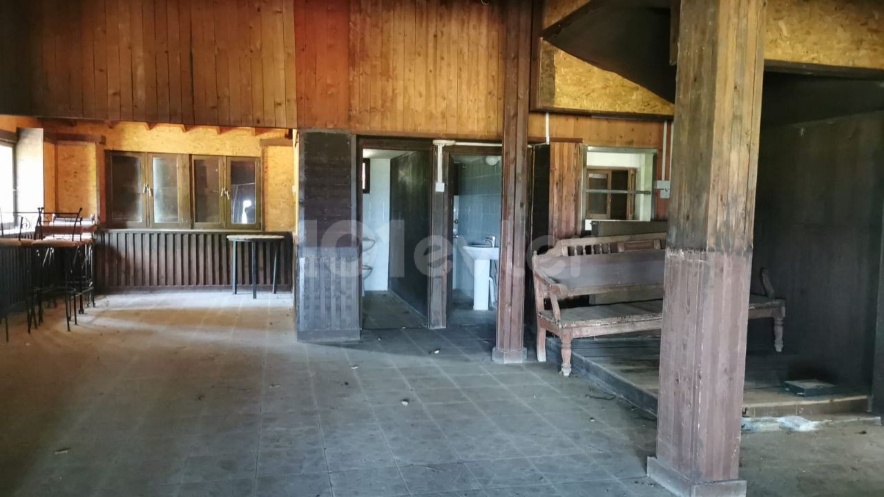 OLD RESTAURANT AND LAND IN YENI ERENKOY, ZERO TO THE SEA