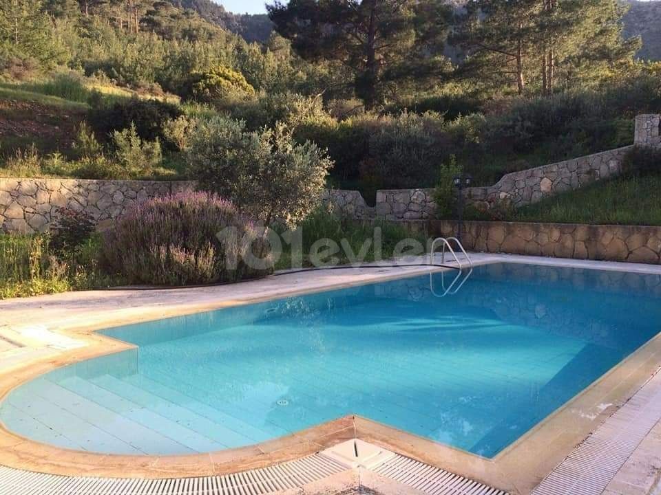 3+1 Tagesvilla im Dorf Malatya in Kyrenia Alsancak