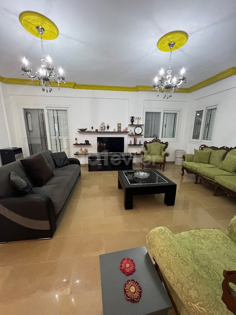FULLY FURNISHED 4+1 DETACHED VILLA FOR SALE WITH 250 m2 CLOSED AREA, BUILT ON A LAND OF 850 m2 IN GİRNE/ALAGADİ..0533 859 21 66
