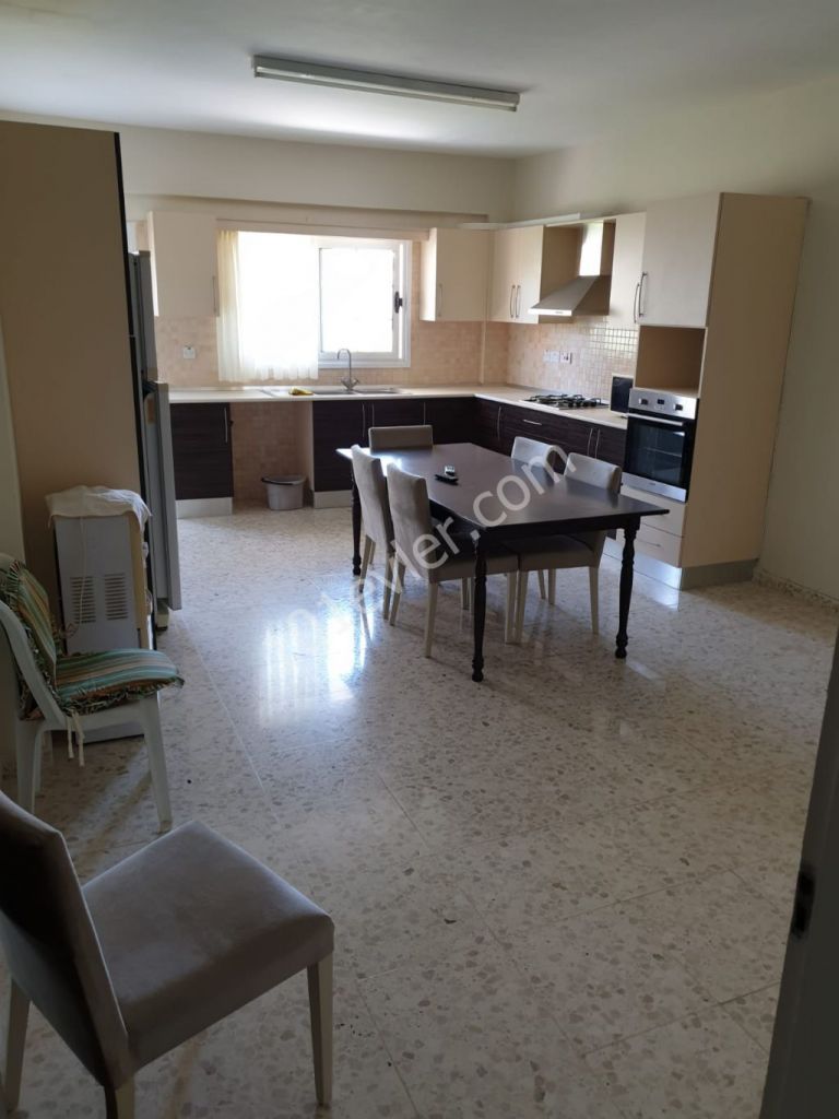 Yenikent ziraat bankası arkasında 190 m2 kız öğrenciye kiralık 3+1 daire