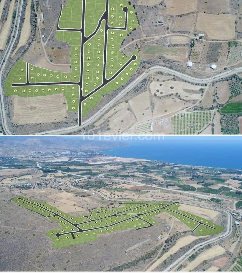 GÜZELYURT IS ALSO A BRAND NEW LIVING SPACE. 1. THE SALE OF OUR STAGE PLOTS HAS STARTED ** 