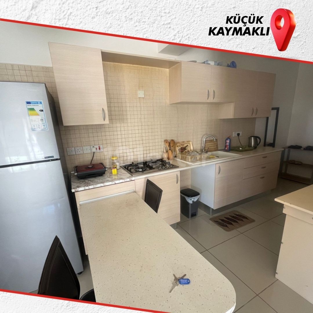 2+1,95m2 Flat for Rent in Schools Road Area in Nicosia-K.Kaymaklı