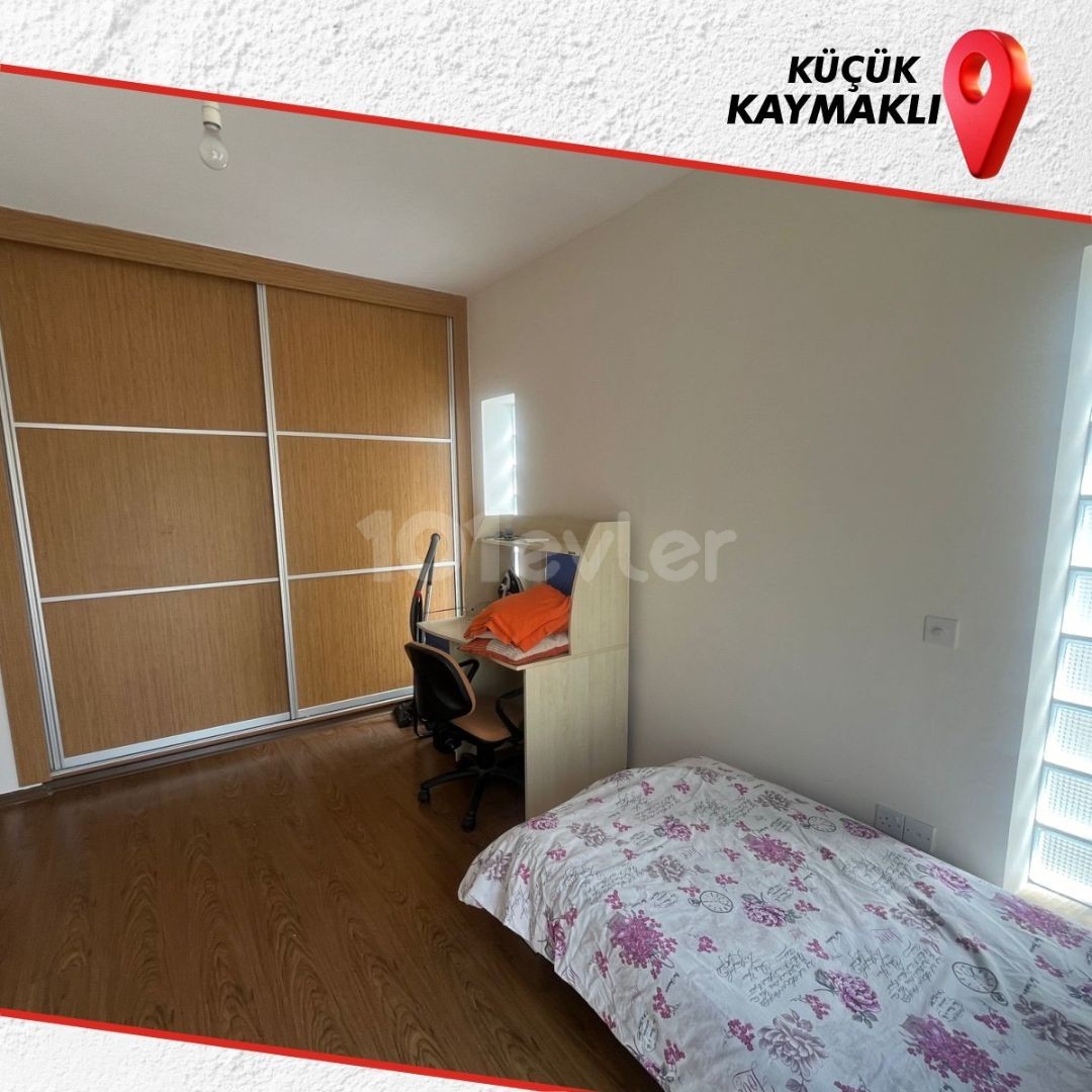 Lefkoşa-K.Kaymaklı'da Okullar Yolu Bölgesinde 2+1,95m2 Kiralık Daire