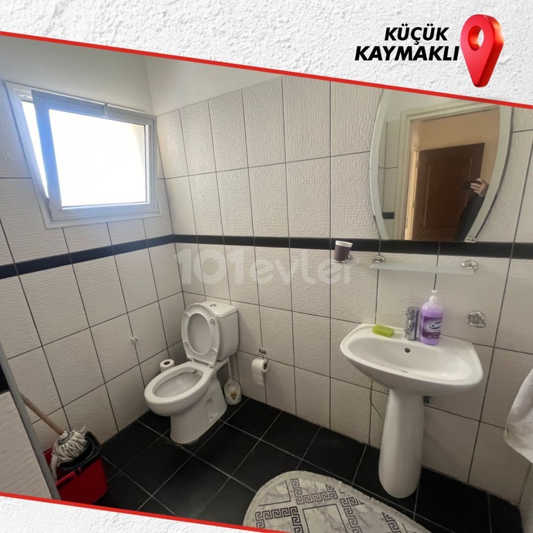 Lefkoşa-K.Kaymaklı'da Okullar Yolu Bölgesinde 2+1,95m2 Kiralık Daire