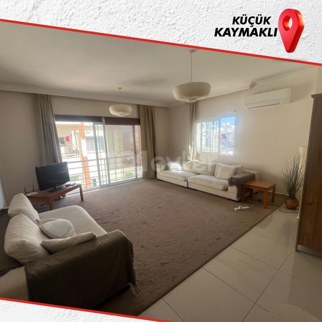 2+1,95m2 Flat for Rent in Schools Road Area in Nicosia-K.Kaymaklı