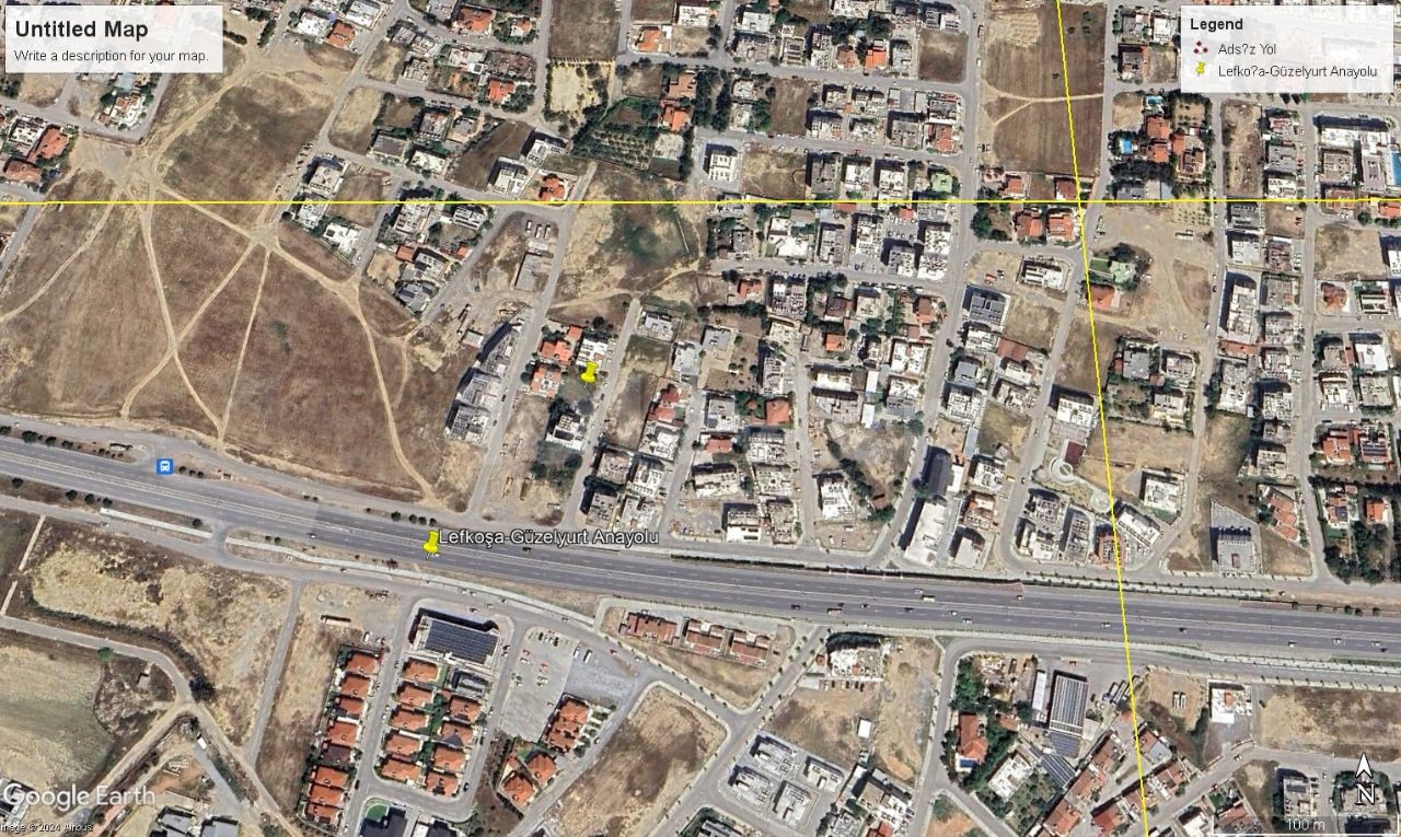 517 m2 Turkish Land for Sale in Nicosia-Gönyeli!!