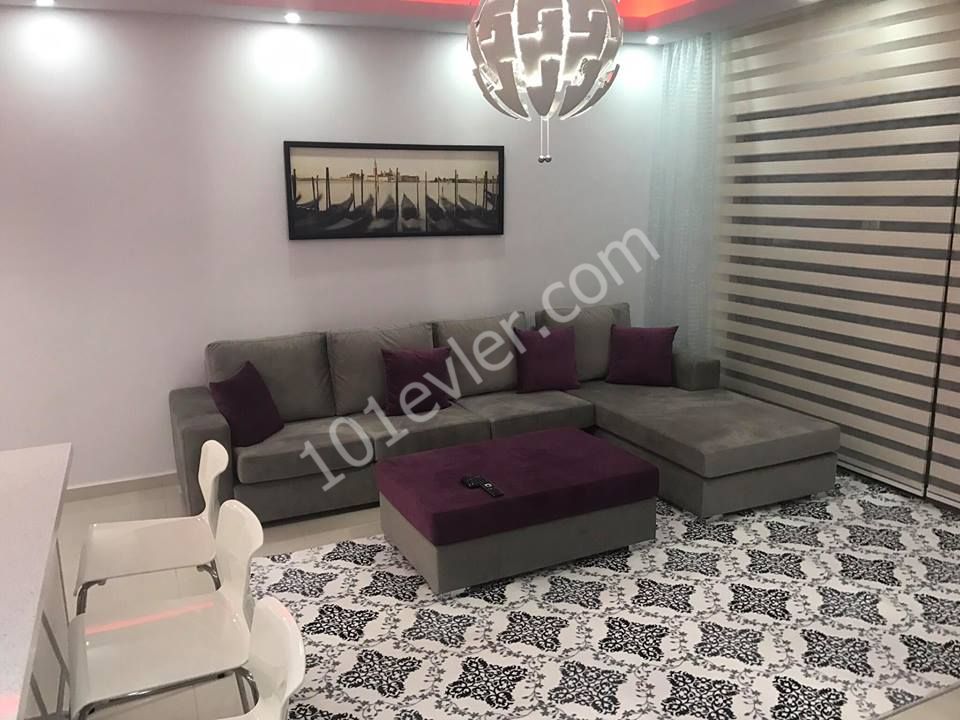 Lefkoşa Metropol Bölgesinde Süper Lüks, Full Eşyalı 2+1 Daire