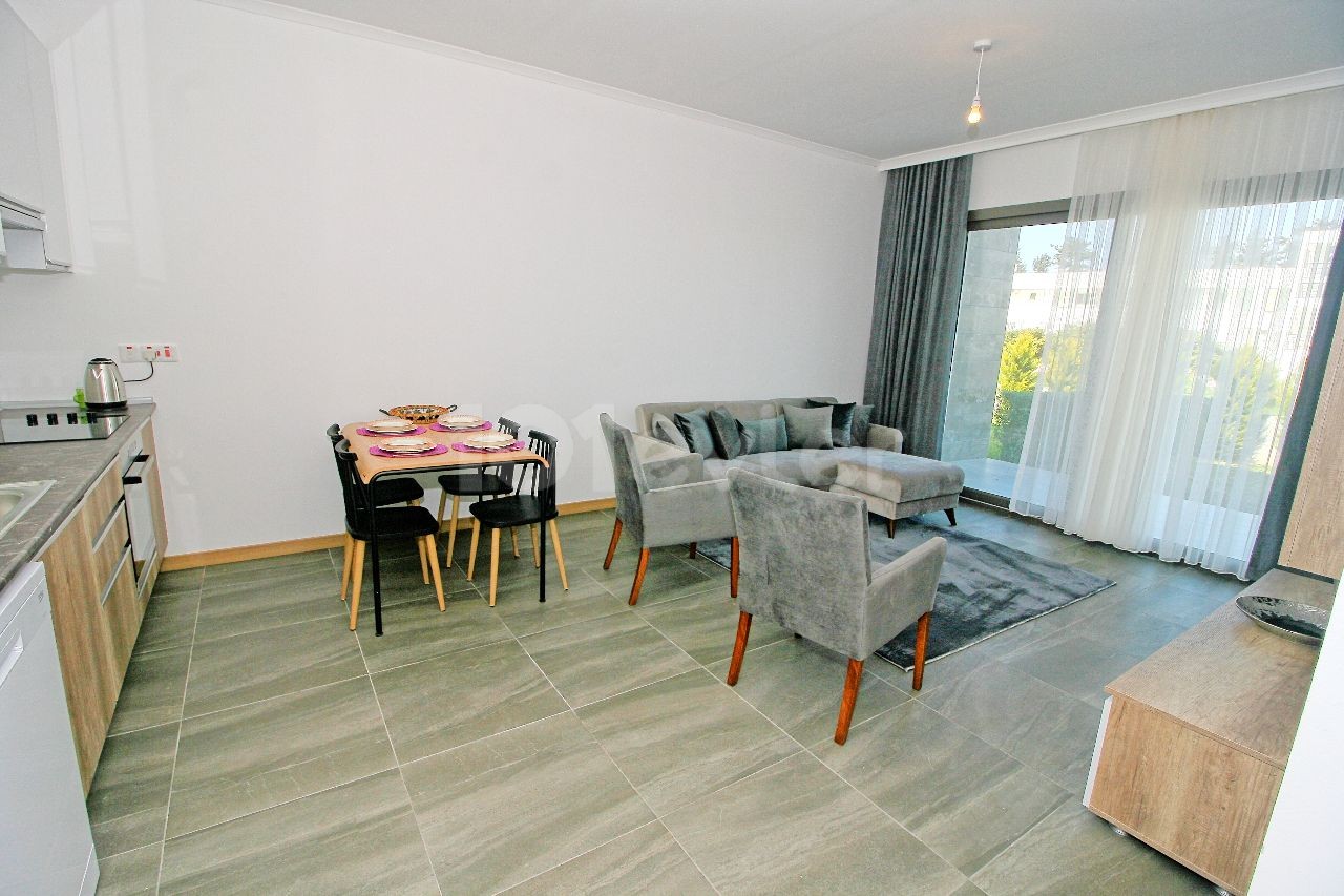 Garden Floor Flat for Rent with a Magnificent Location in Kyrenia!!
