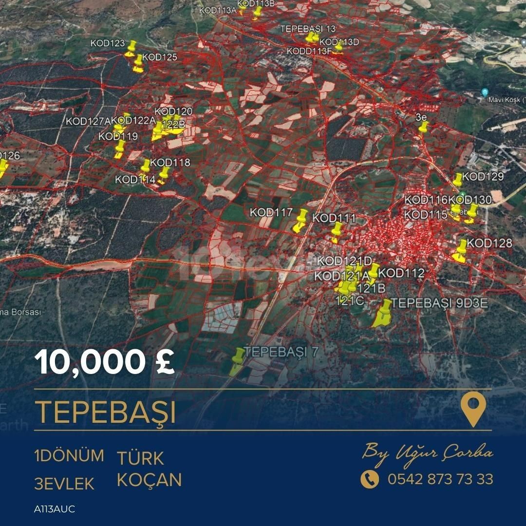TEPEBAŞI INVESTMENT LANDS PRICE NOT TO BE MISSED