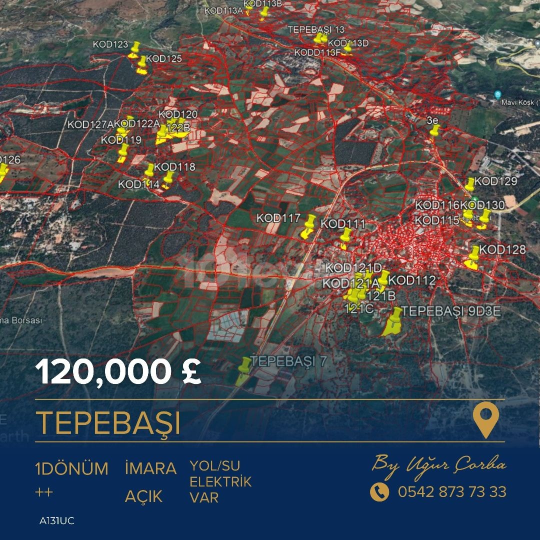 TEPEBAŞI INVESTMENT LANDS PRICE NOT TO BE MISSED