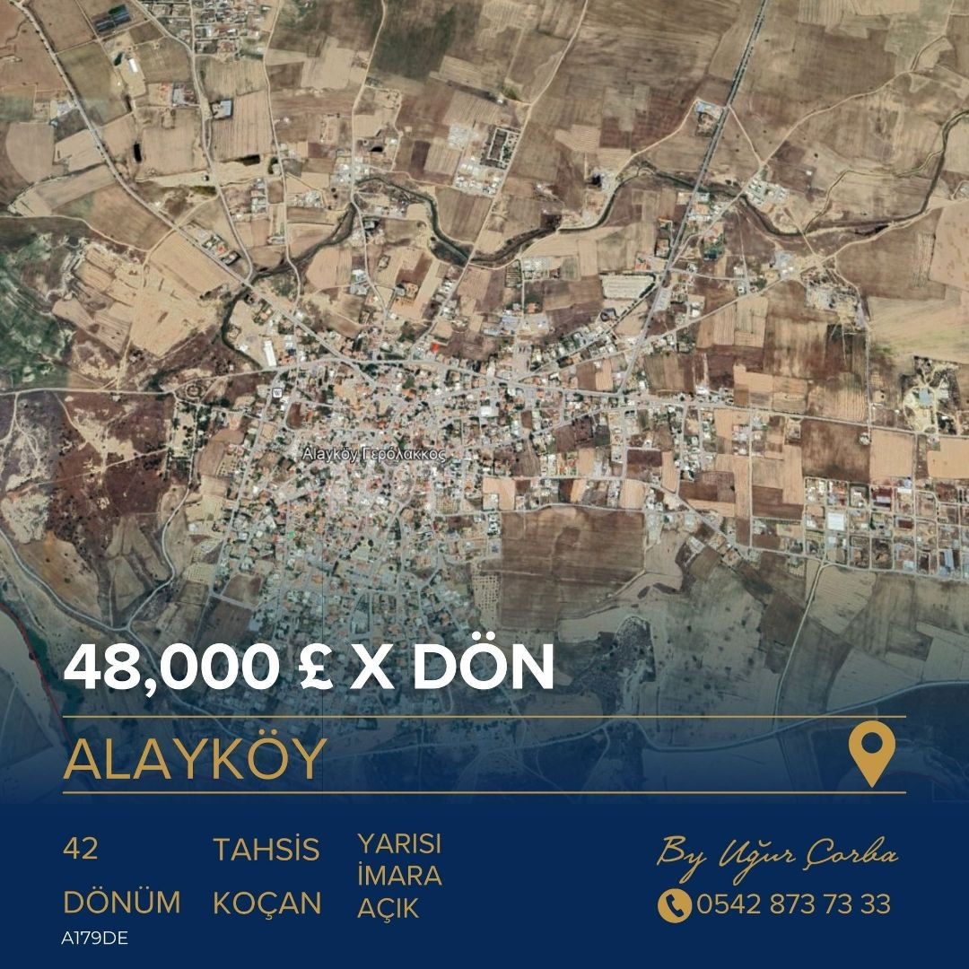 CHECK OUT OUR LANDS THAT WE OFFER TO YOU WITH OPEN/CLOSED OPEN FOR DEVELOPMENT OPTIONS IN NICOSIA REGION!