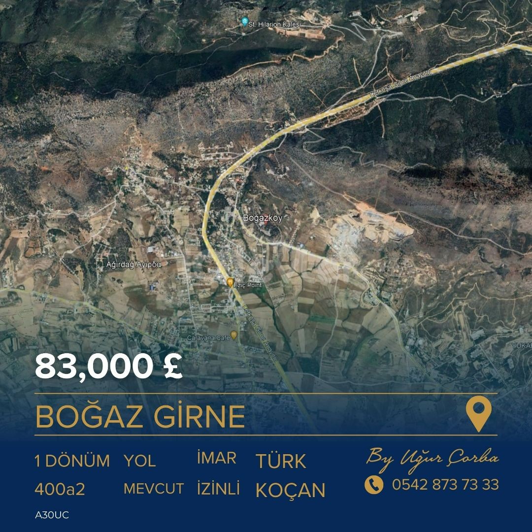 GİRNE BÖLGESİNDE İMARA AÇIK/KAPALI SEÇENEKLERİ İLE SİZLERE SUNDUĞUMUZ ARAZİLERİMİZE GÖZ ATIN!