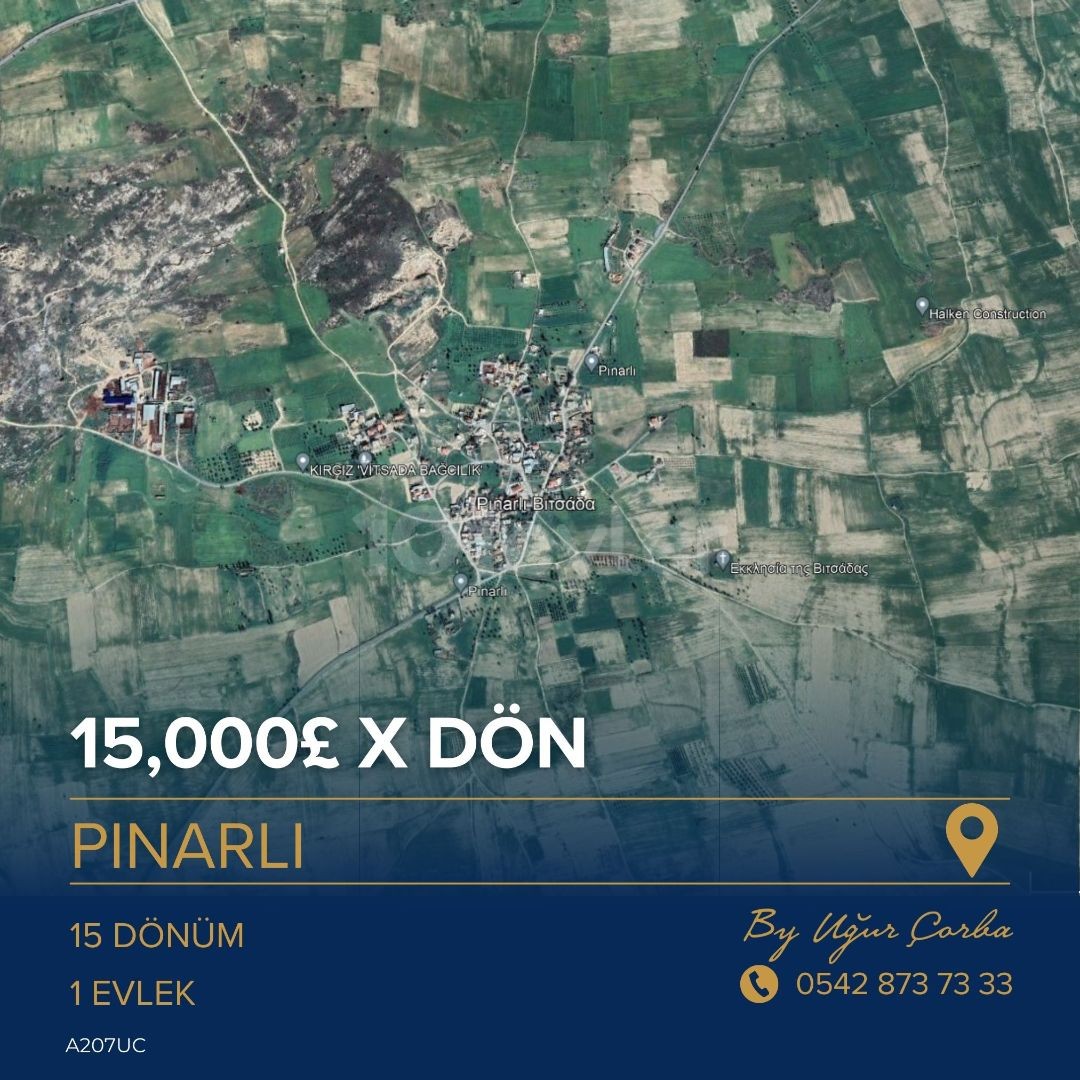 CHECK OUT OUR LANDS OFFERED TO YOU WITH (2) OPEN/CLOSED OPEN FOR DEVELOPMENT OPTIONS IN THE FAMAGUSTA REGION!