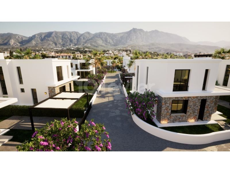 3+1 VILLAS FOR SALE IN A NEW PROJECT
