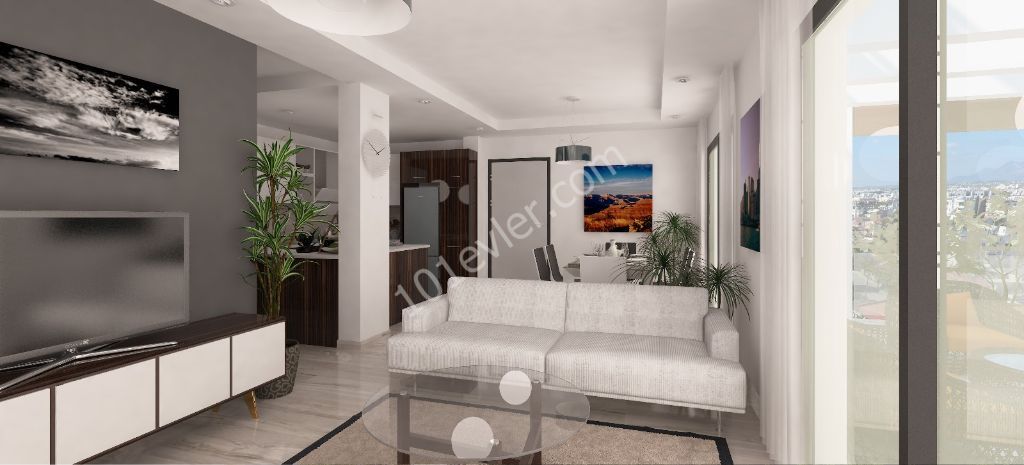 Penthouse For Sale in Küçük Kaymaklı, Nicosia