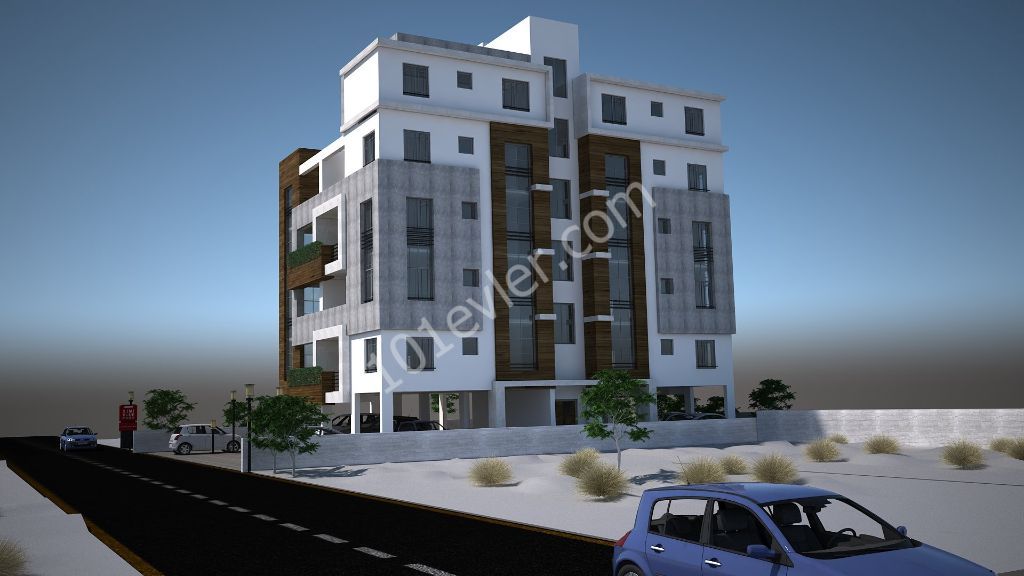 NICOSIA - K.APARTMENTS WITH ELEVATORS IN KAYMAKLI PORCUPINES CAPE DISTRICT ** 