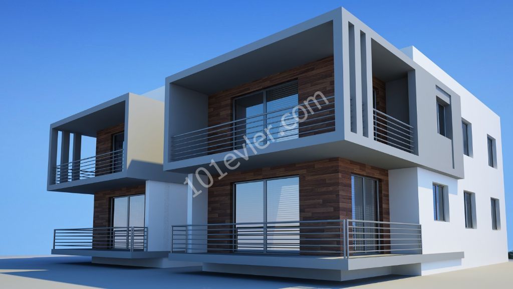 2-STOREY APARTMENTS WITH GARDEN AND TERRACE ON MITREELI YEŞILADA PLOTS ** 