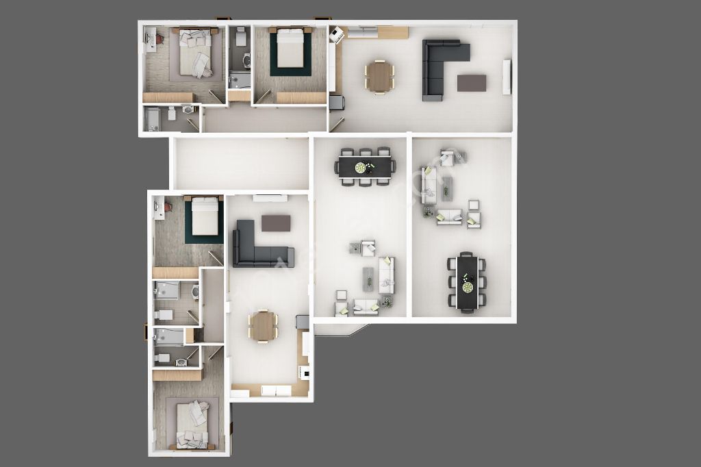 Spacious and spacious living areas in the heart of Mitre are waiting for you in August 2021 with prices starting from STG 49,900, our luxury apartments opposite the turnkey Big Pantry Shopping Center are waiting for you ** 