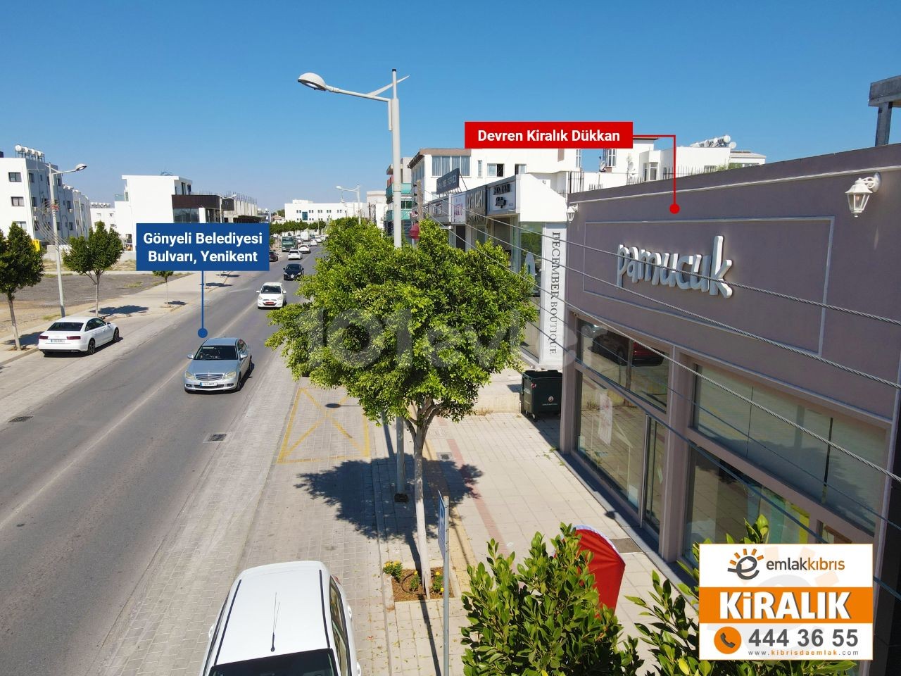 Nikosia Yenikent Municipal Boulevard Es Ist Zeit, Ihr Geschäft Auf Ein Neues Niveau Zu Bringen, An Einem Beliebten Einkaufsplatz An Der Hauptstraße! ** 