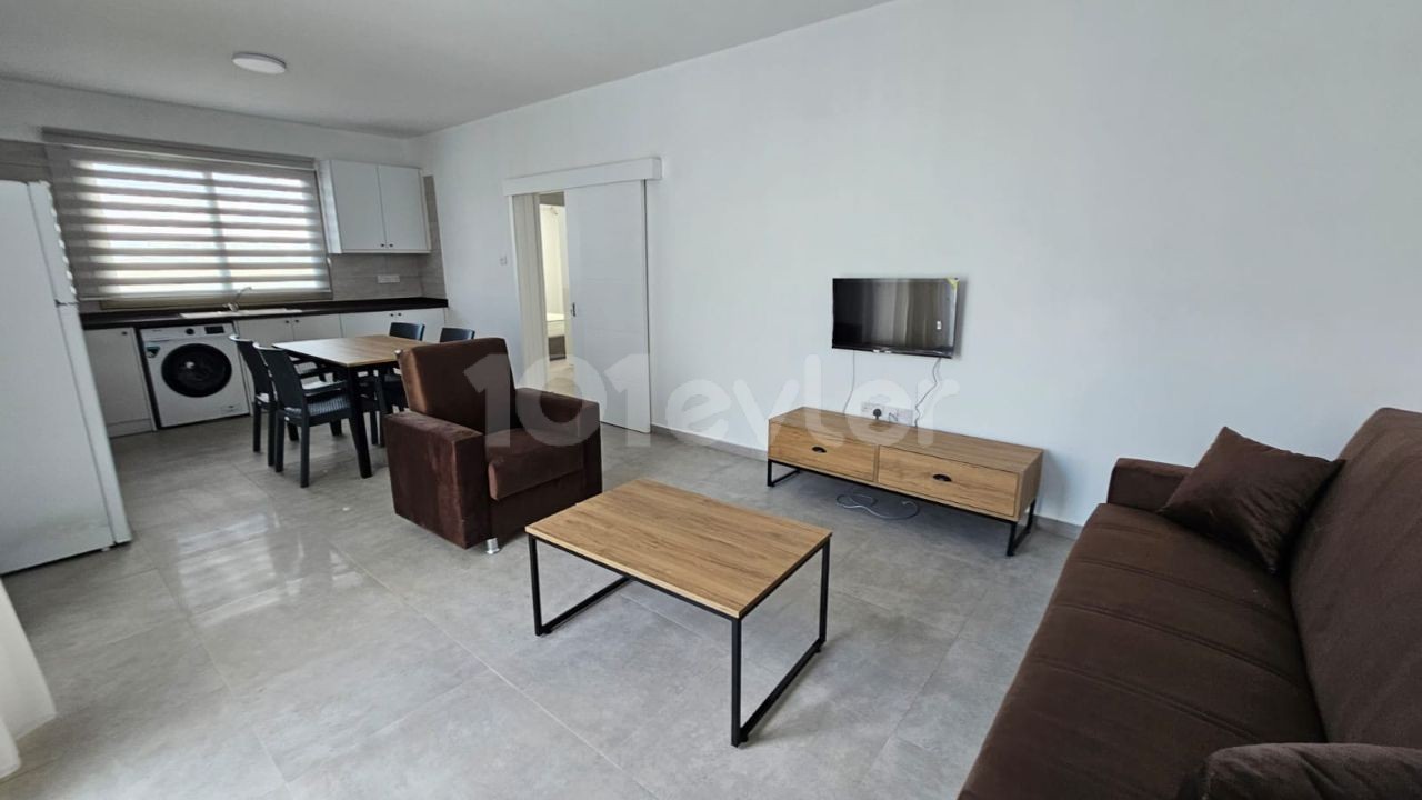 NICOSIA KÜÇÜK KAYMAKLIDA NEW FULLY LUXURY FURNISHED FLATS ON THE SERVICE ROUTE, 50 METERS FROM THE MAIN STREET