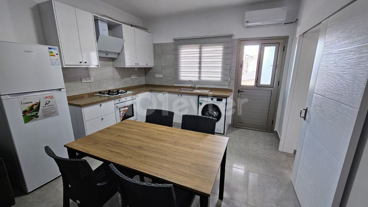 FULLY LUXURY FURNISHED COMPLETE RENTAL BUILDING IN NICOSIA KÜÇÜK KAYMAKLI, ON THE SERVICE ROUTE, 50 METERS FROM THE MAIN STREET, CONSISTING OF A TOTAL OF 10 FLATS