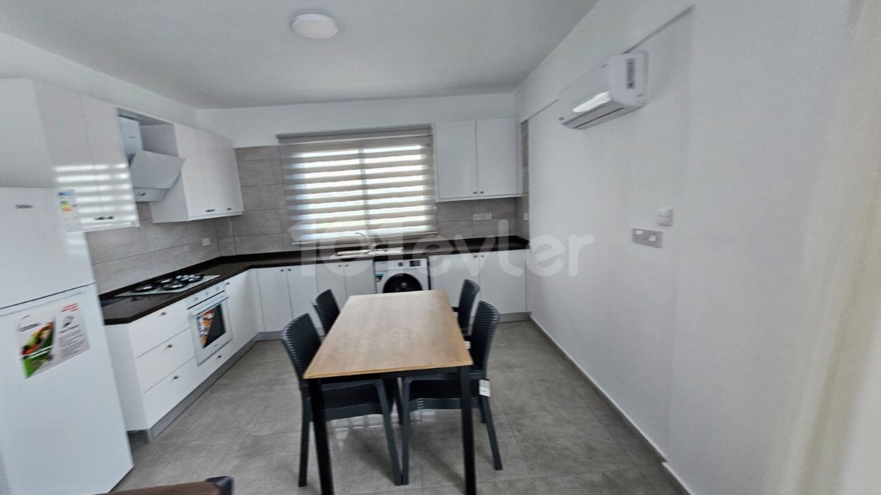 FULLY LUXURY FURNISHED COMPLETE RENTAL BUILDING IN NICOSIA KÜÇÜK KAYMAKLI, ON THE SERVICE ROUTE, 50 METERS FROM THE MAIN STREET, CONSISTING OF A TOTAL OF 10 FLATS