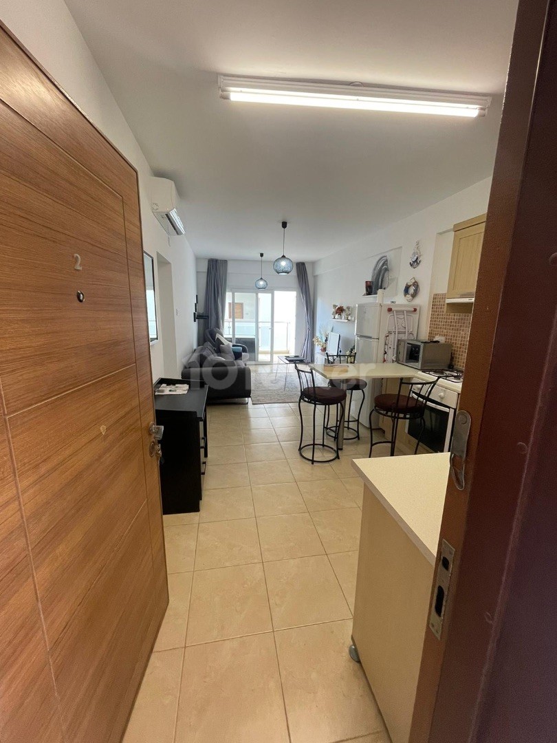 2+1 Fully Furnished Studio Flat Price in Iskele Sezar 2nd Stage and Minimum 1000 Pound Rental Income Opportunity for Investors