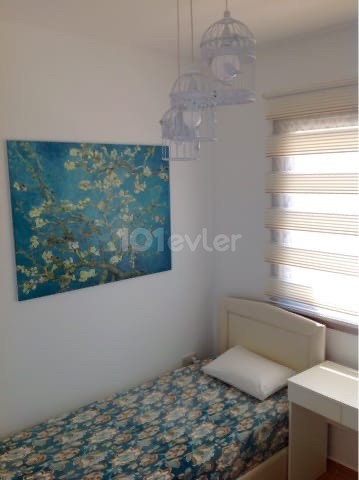Karaoğlanoğlu Tempo Market Near 2+1 Penthouse Fully Furnished Penthouse with Two Terraces of 61 m2 and 81 m2