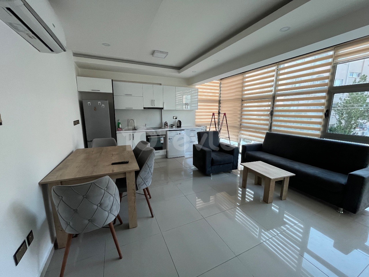 1 Deposit Opportunity for 2+1 Fully Furnished 2 Bathrooms Above Kyrenia Center Peace Park