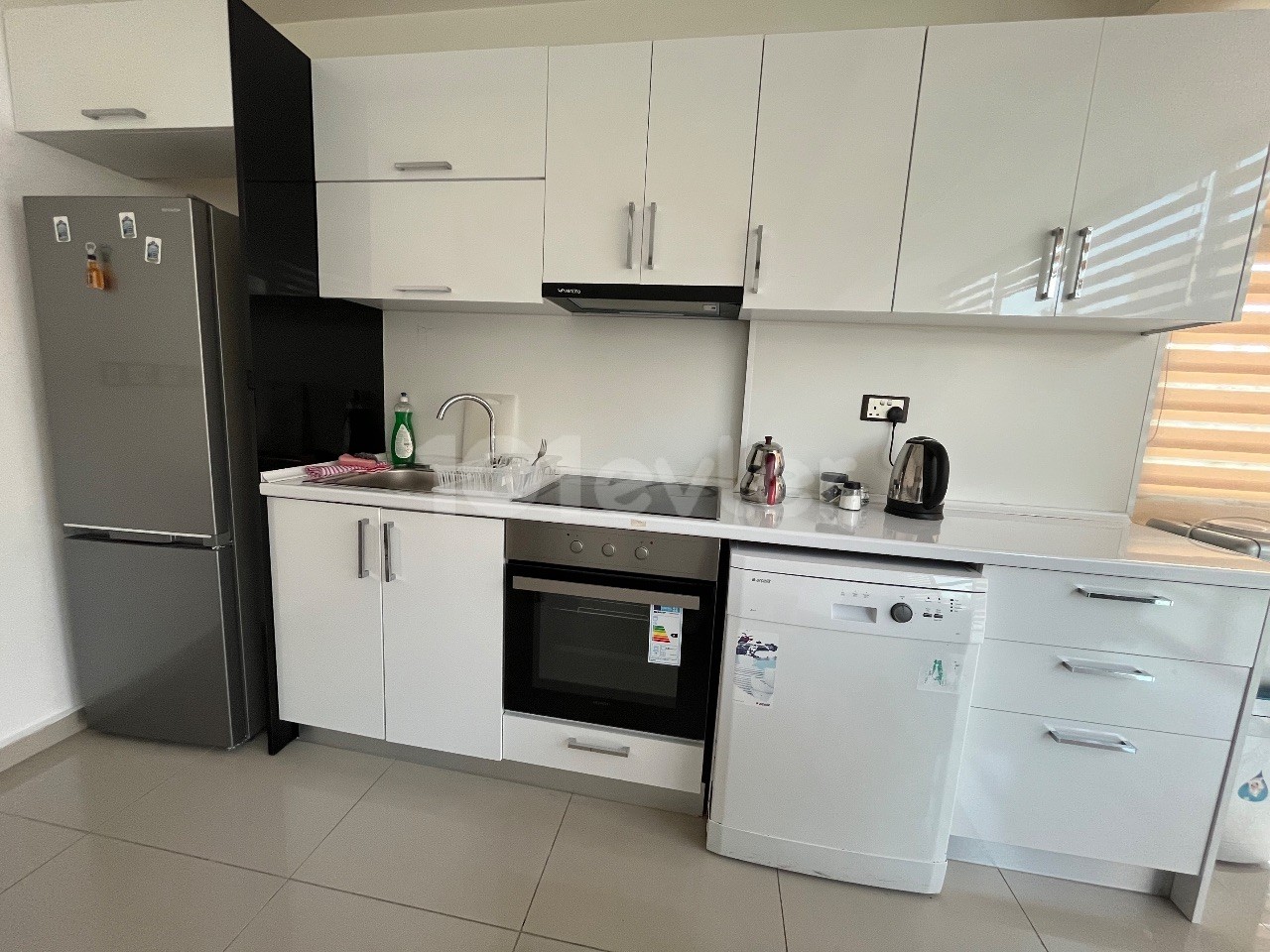 1 Deposit Opportunity for 2+1 Fully Furnished 2 Bathrooms Above Kyrenia Center Peace Park