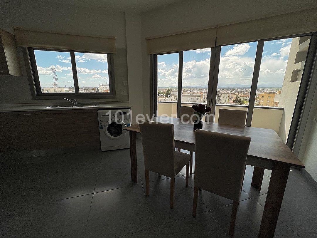 2+1 Furnished penthouse for rent in Gonyeli ** 