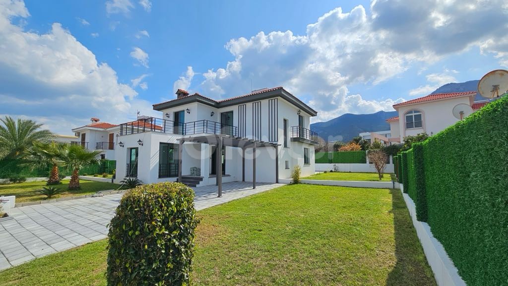 Renovated 4+1 Villa With Private Pool In Magnificent Location In Bellapais