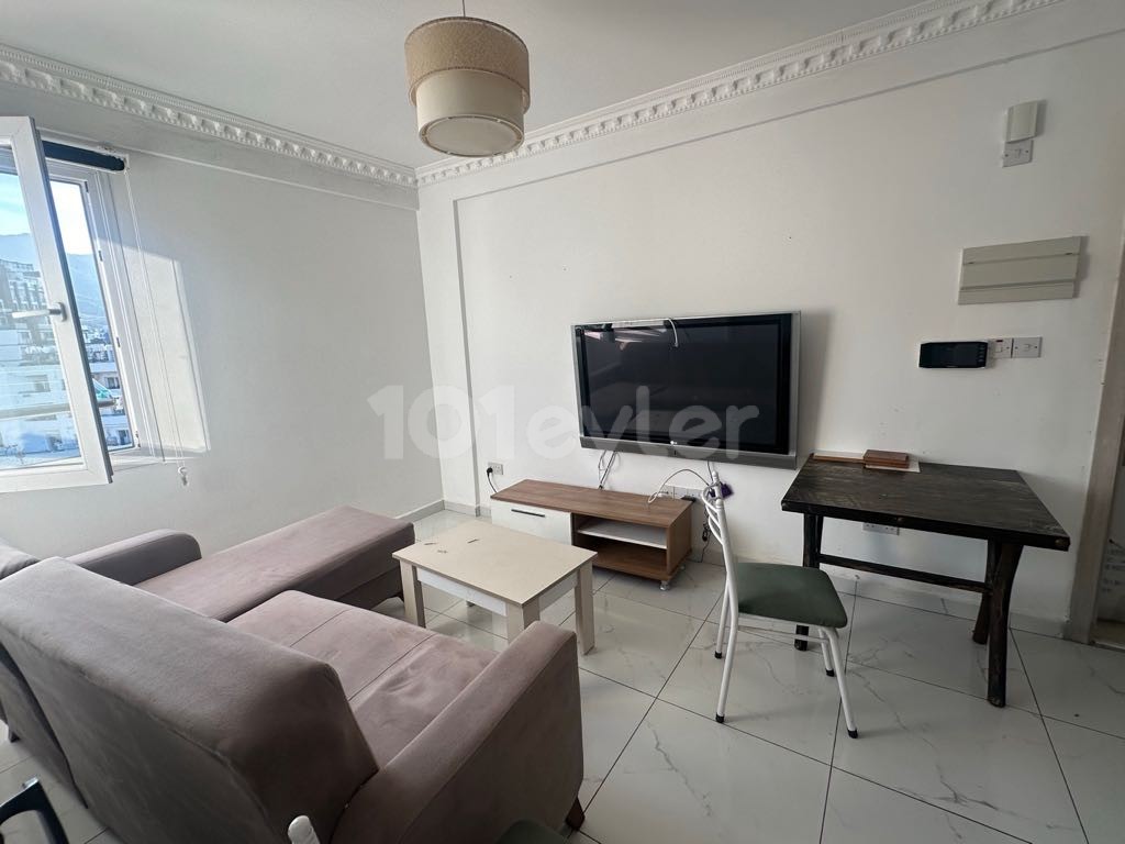 1+1 Furnished Flat for Rent in Kyrenia City Center