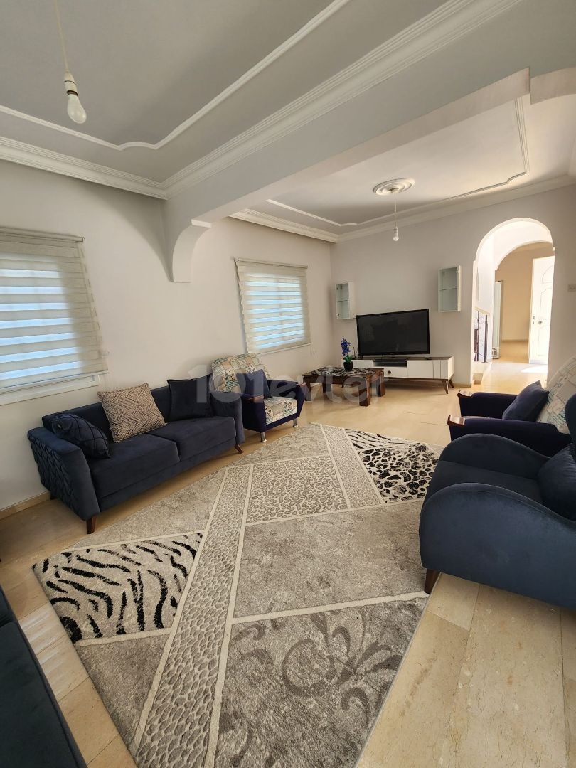 4+1 VILLA FOR RENT, WITH GARDEN AND POOL, LAPTA, KYRENIA REGION