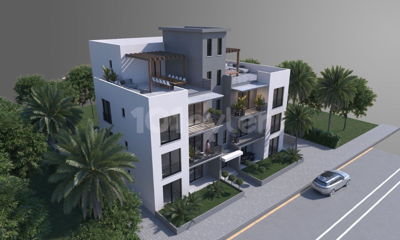 PROJECT 2+1 GROUND FLOOR - APARTMENT FOR SALE, GONYELI, NICOSIA REGION