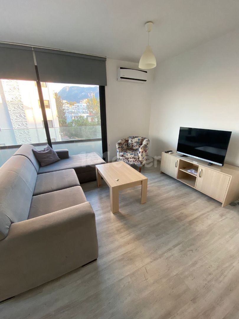 2+1 fully furnished flat in Upper Kyrenia, around Nusmar!