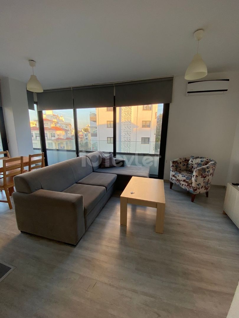 2+1 fully furnished flat in Upper Kyrenia, around Nusmar!