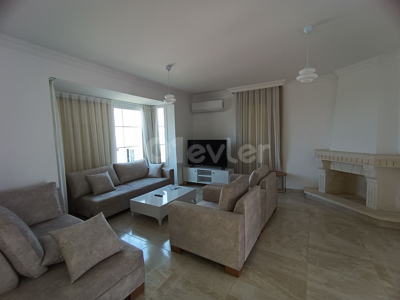 Detached new never used villa for sale in Kyrenia / Alsancak region 